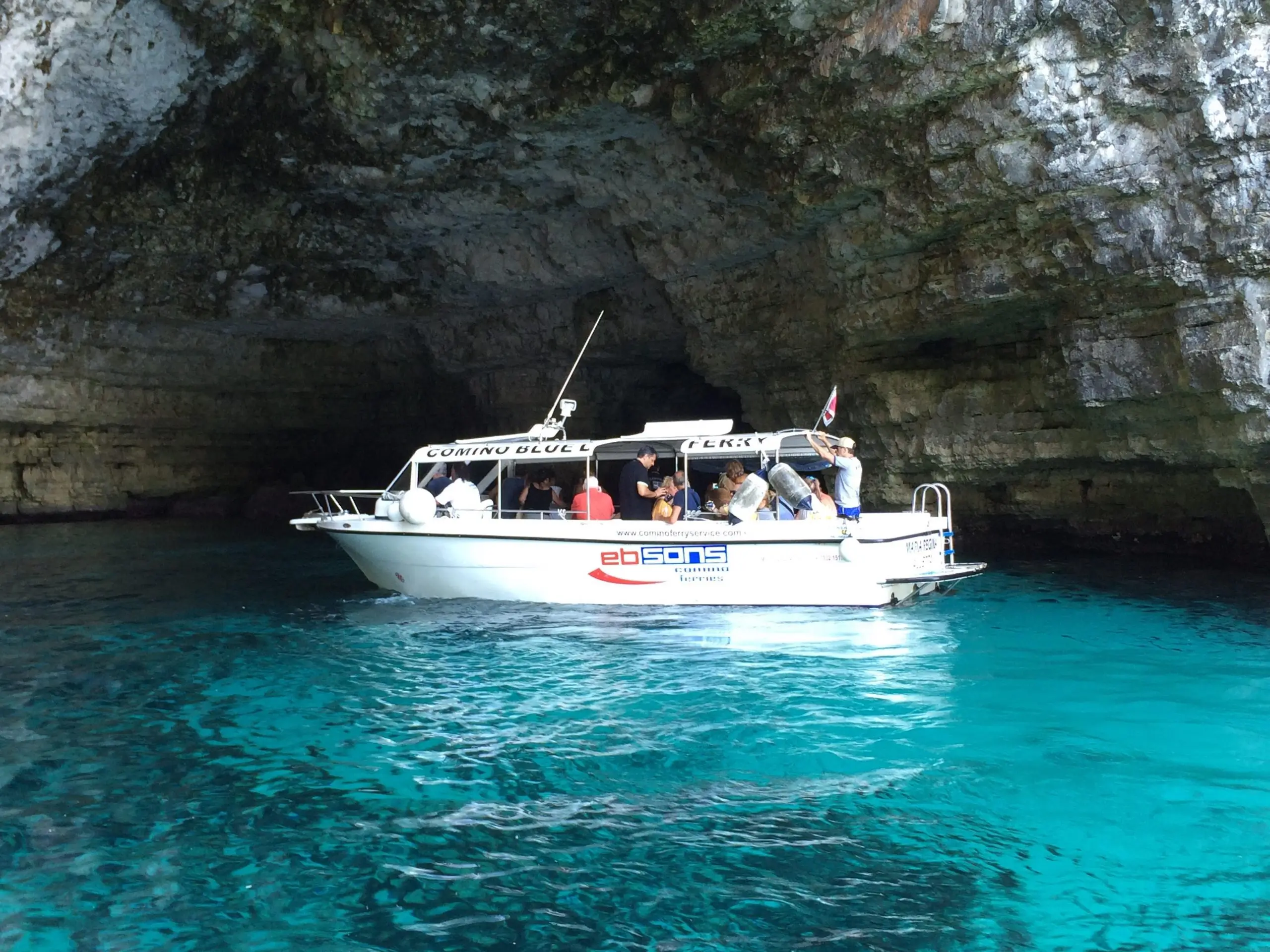 Prom na Comino — Blue Lagoon z portu Mġarr (Gozo) | Ebsons